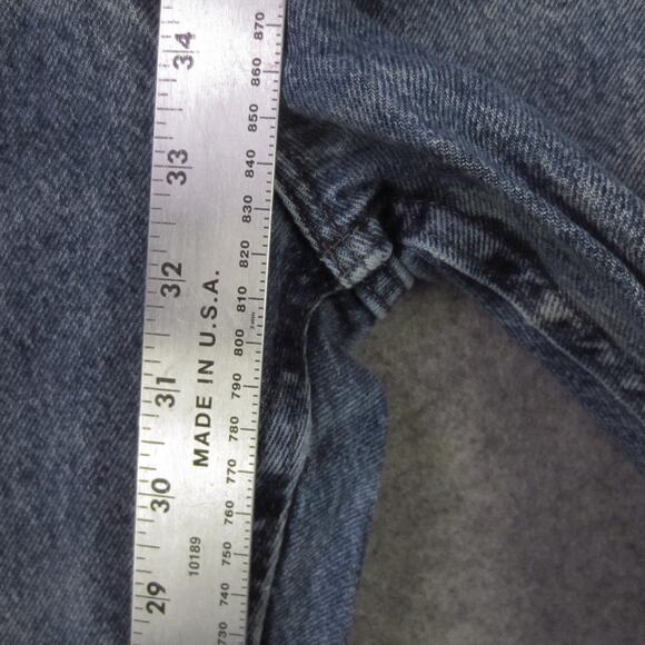 Lee Jeans Womens Blue Denim High Rise Tapered Mom Fit Classic Casual Stonewash - Picture 4 of 10